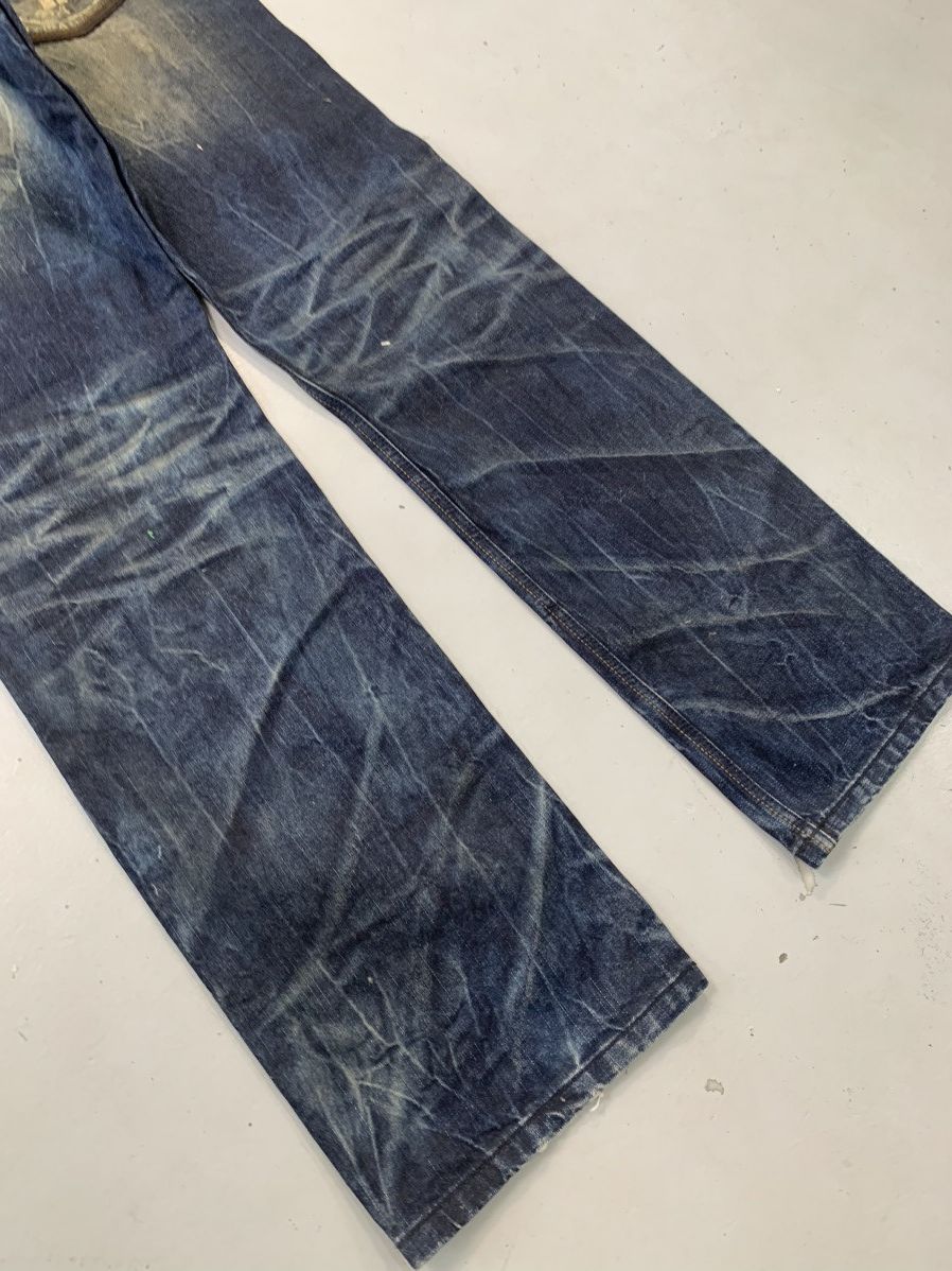 Japanese Brand Vintage Evisu inspired emboridered denim Size US 32 / EU 48 - 4 Thumbnail
