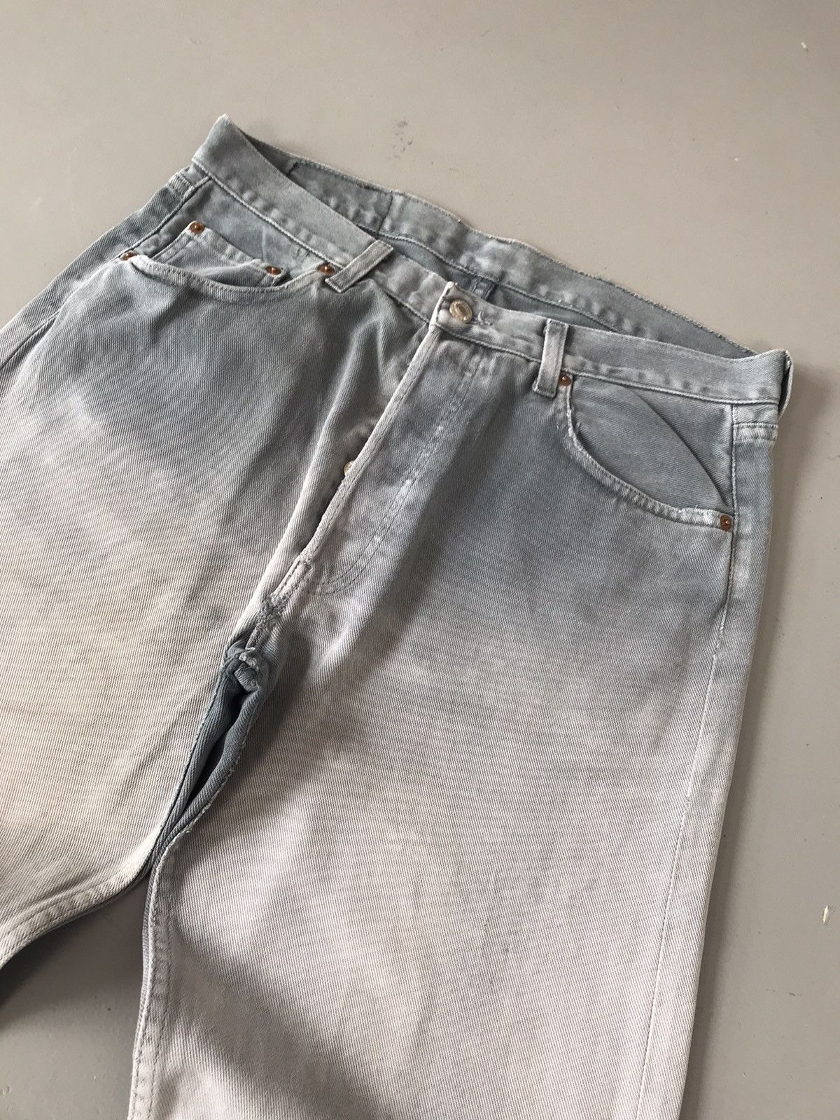 Levi's Vintage Levi’s 501 Sun fade rare denim Size US 32 / EU 48 - 4 Thumbnail