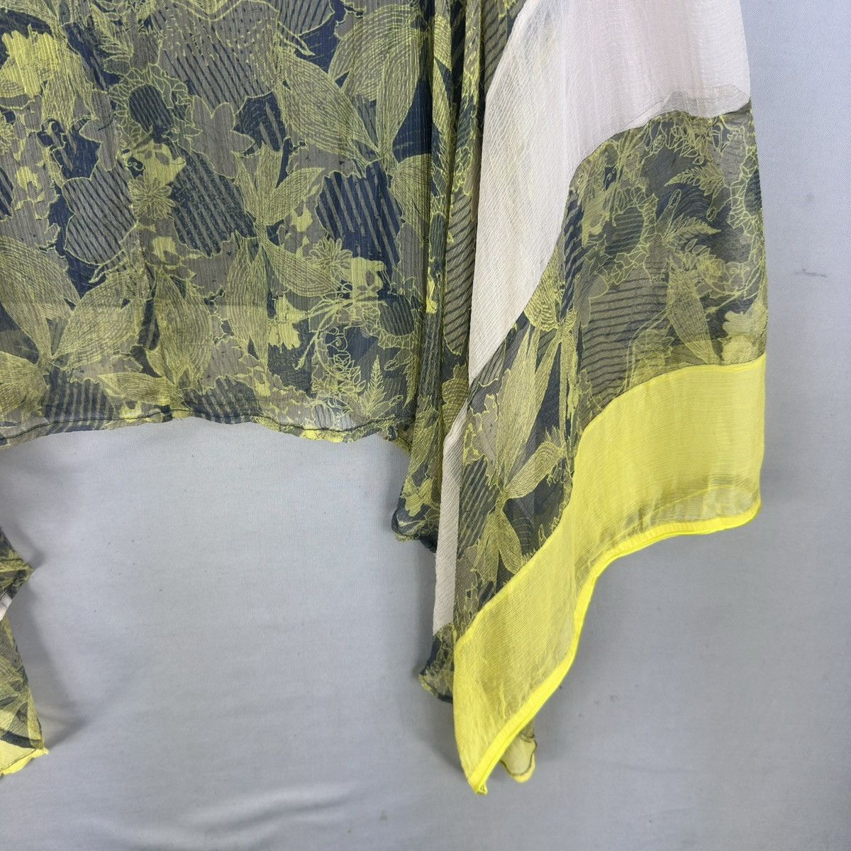 Diesel Diesel Sheer Silk Asymmetrical Cape/Skirt Size ONE SIZE - 6 Thumbnail