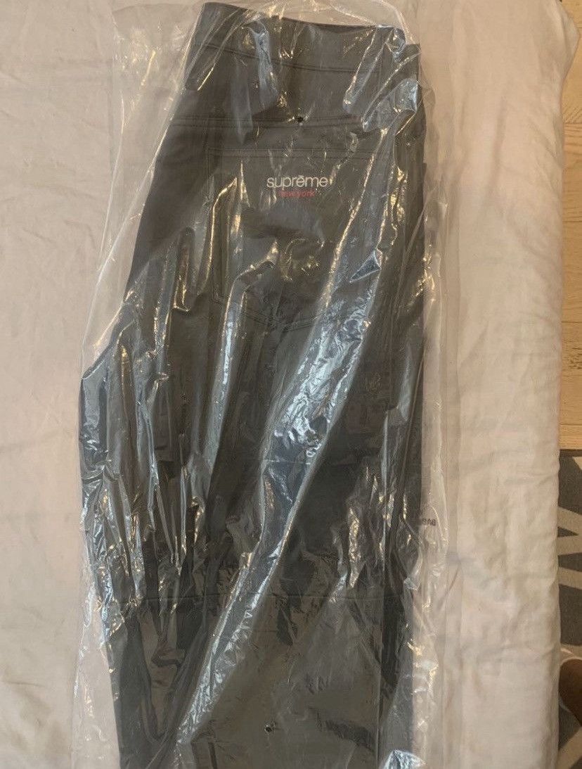 Supreme Surpreme Leather Baggy 5-Pocket Jean Size US 34 / EU 50 - 2 Thumbnail