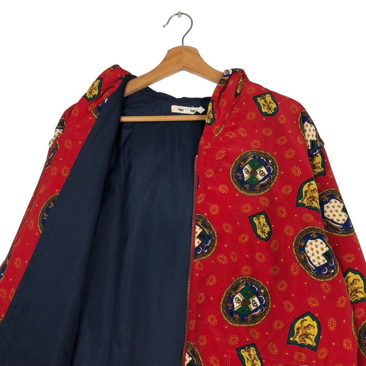 Japanese Brand 🔥VINTAGE CLASSIC JACKET FULL PRINT NOASISTER ISSEY MIYAKE Size L / US 10 / IT 46 - 14 Thumbnail