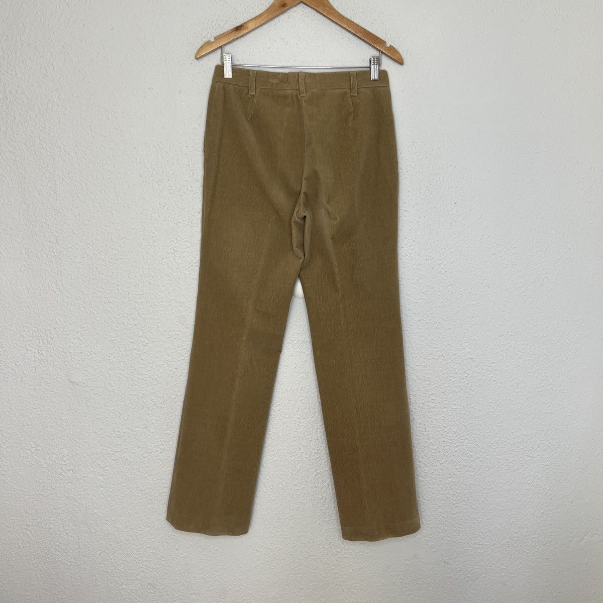 Designer × Jil Sander Jil Sander Womens Pants Corduroy Trousers Beige Brown Luxury Size 26" / US 2 / IT 38 - 6 Thumbnail