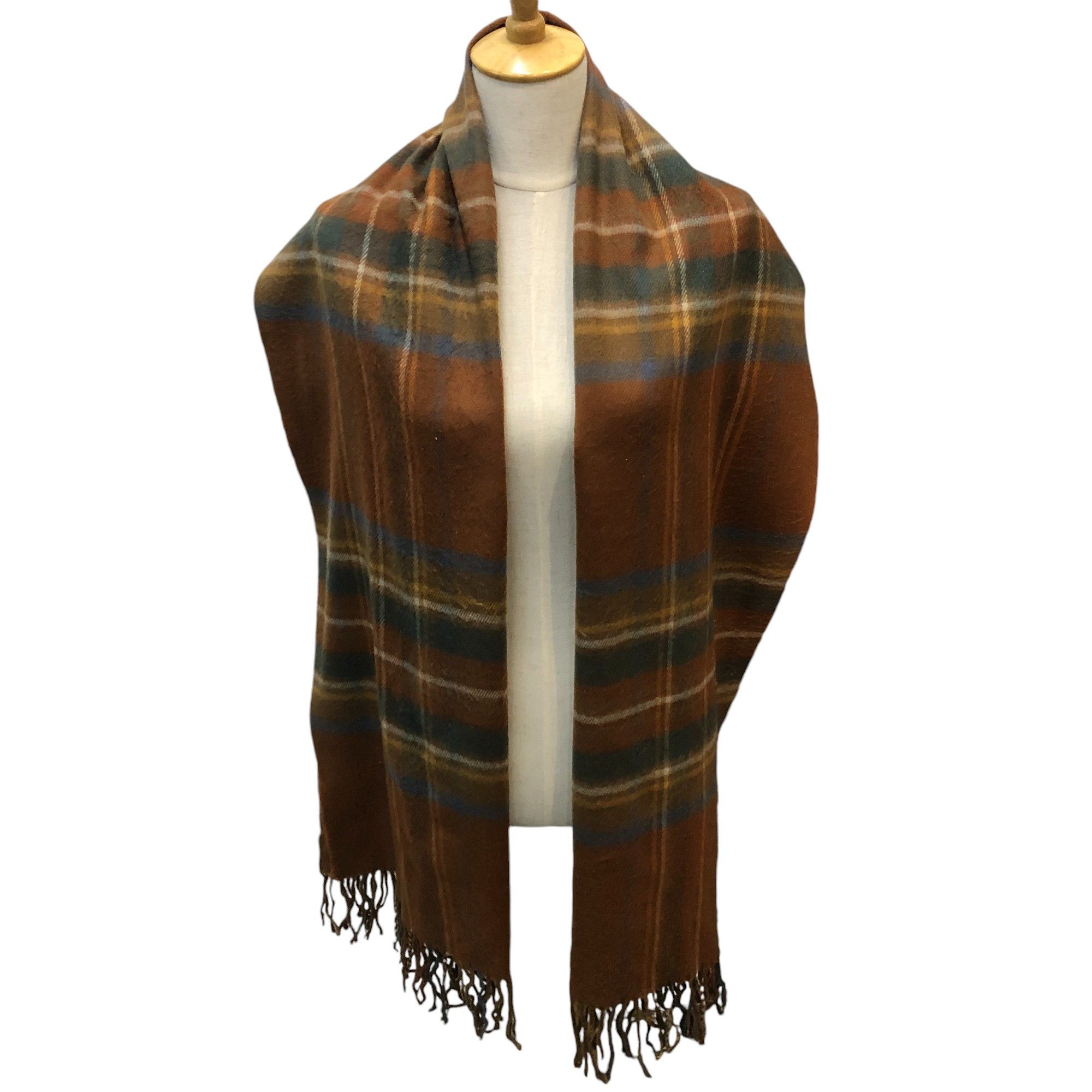 Fiorucci Fiorucci Tartan Scarf Muffler Neckgear V2924 Size ONE SIZE - 1 Thumbnail
