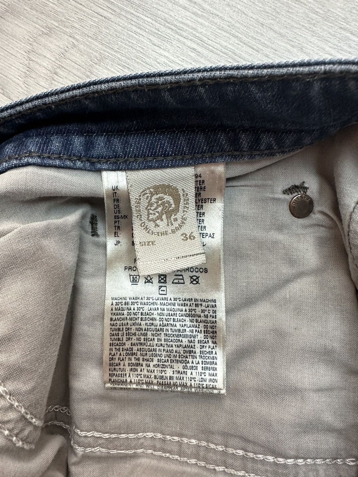 Diesel Vintage jeans Diesel buster Size US 36 / EU 52 - 11 Thumbnail