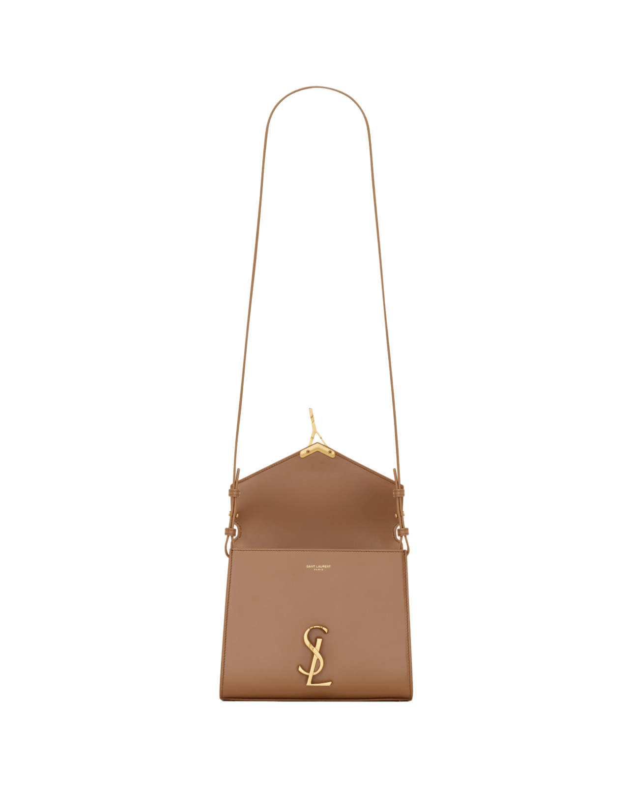 Saint Laurent Paris YSL Cassandra Box Mini Fox Leather Top Handle Size ONE SIZE - 5 Thumbnail