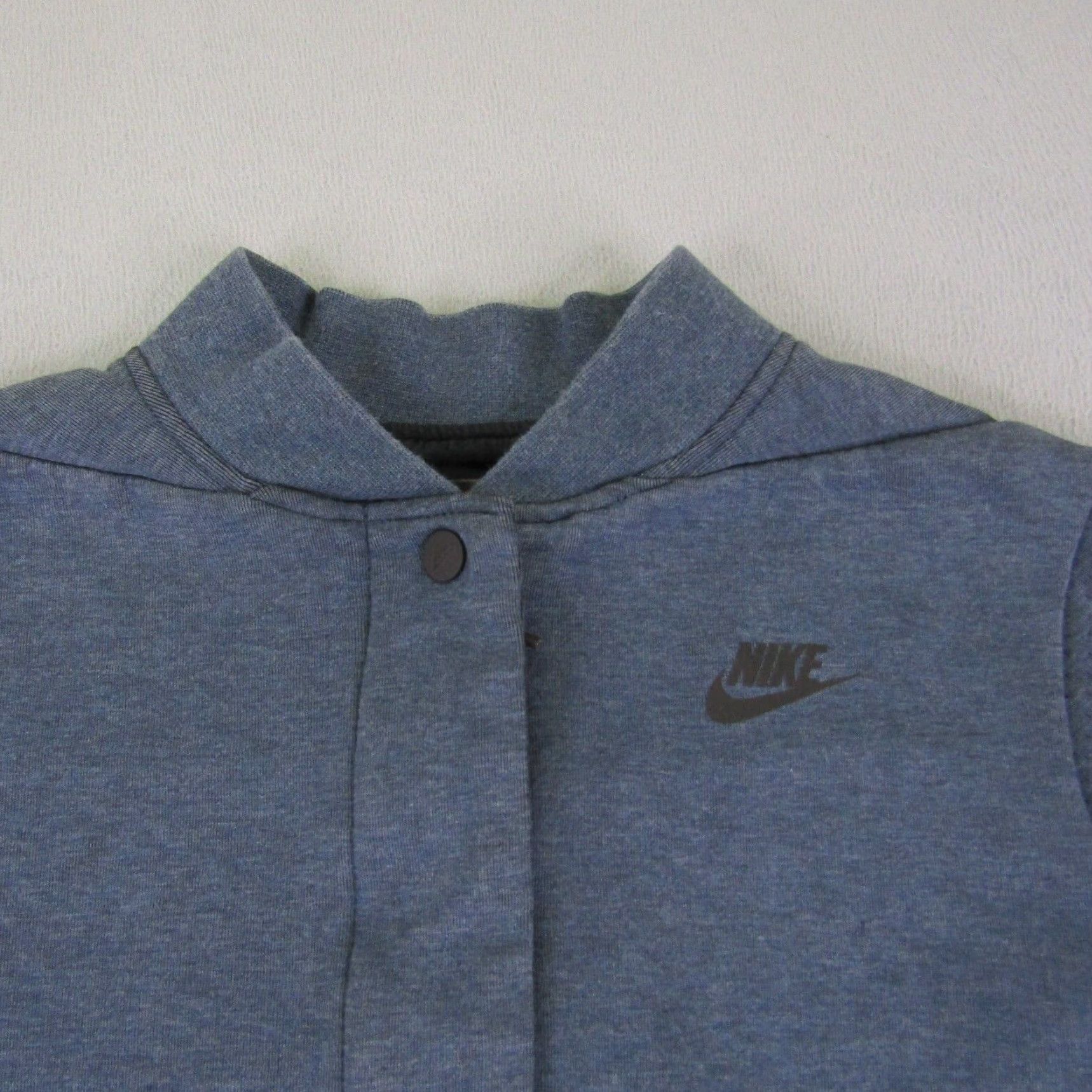 Nike VINTAGE Nike Destroyer Jacket Womens Large Blue Full Zip Pockets Track Athletic Outerwear Mens? Wait. Size L / US 10 / IT 46 - 2 Thumbnail