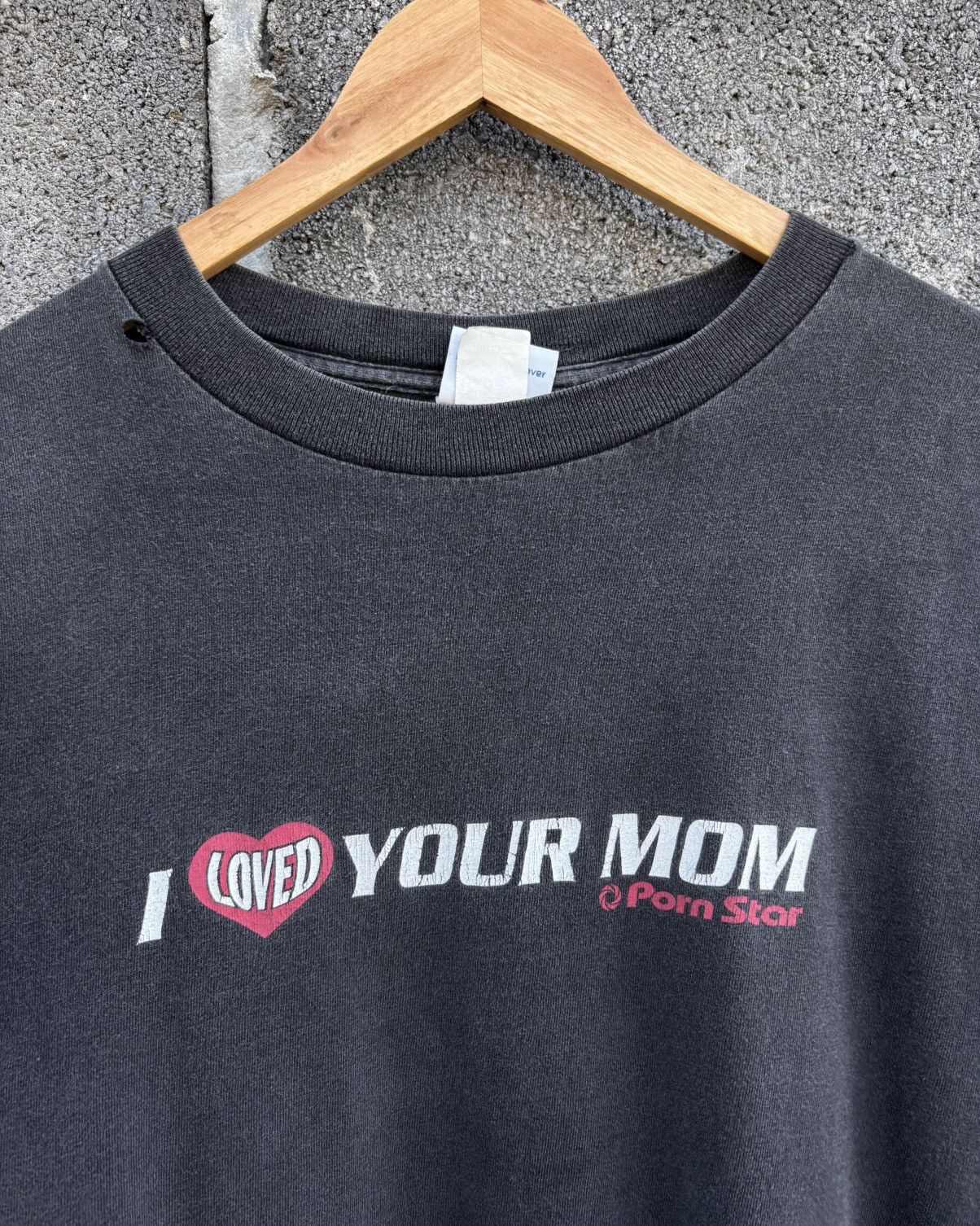 Hook-Ups Faded Porn Star I LOVED YOUR MOM Rare Tee Shirt Size US L / EU 52-54 / 3 - 4 Thumbnail