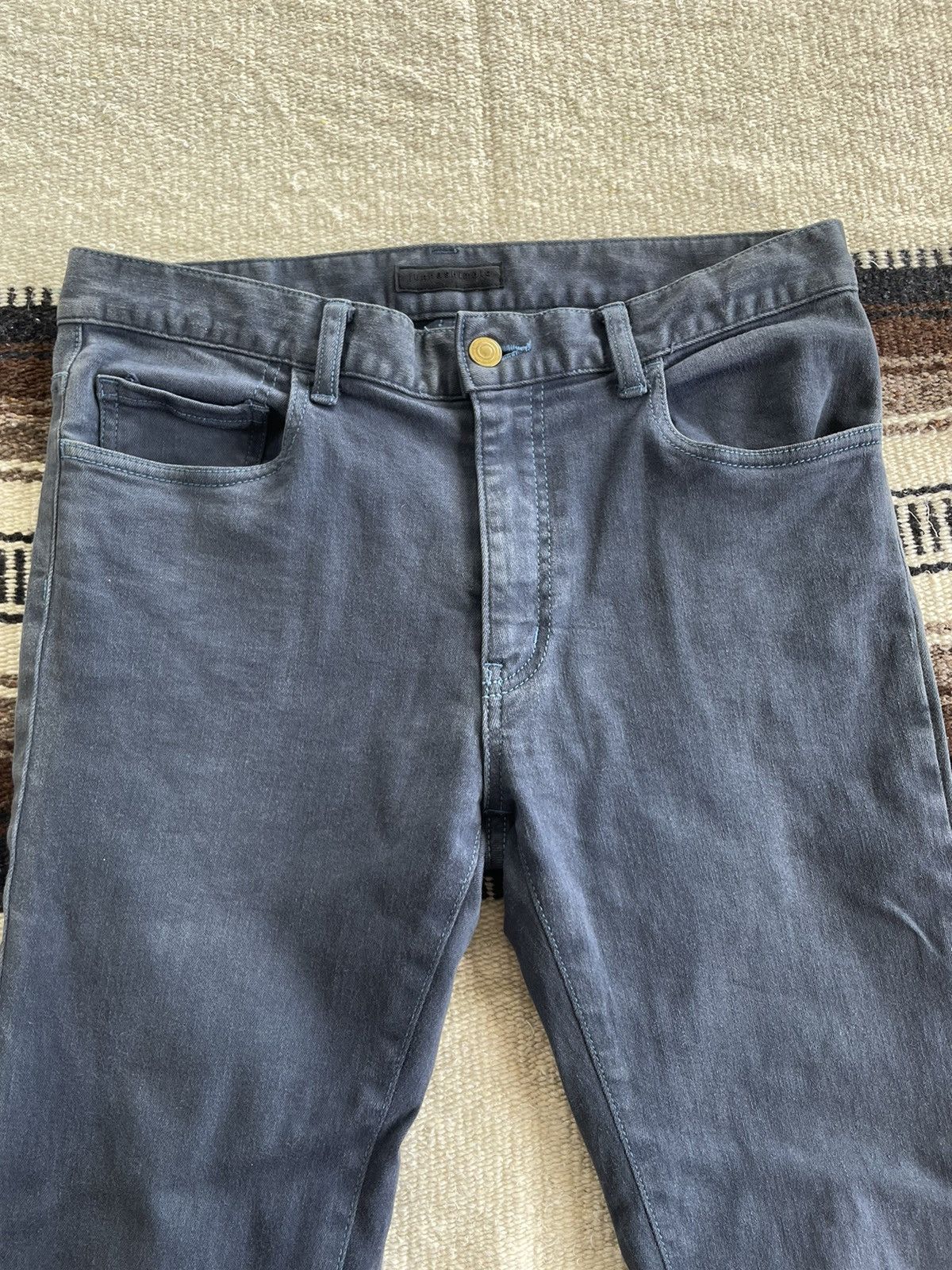 Japanese Brand Junhashimoto skinny pants Size US 31 - 5 Thumbnail