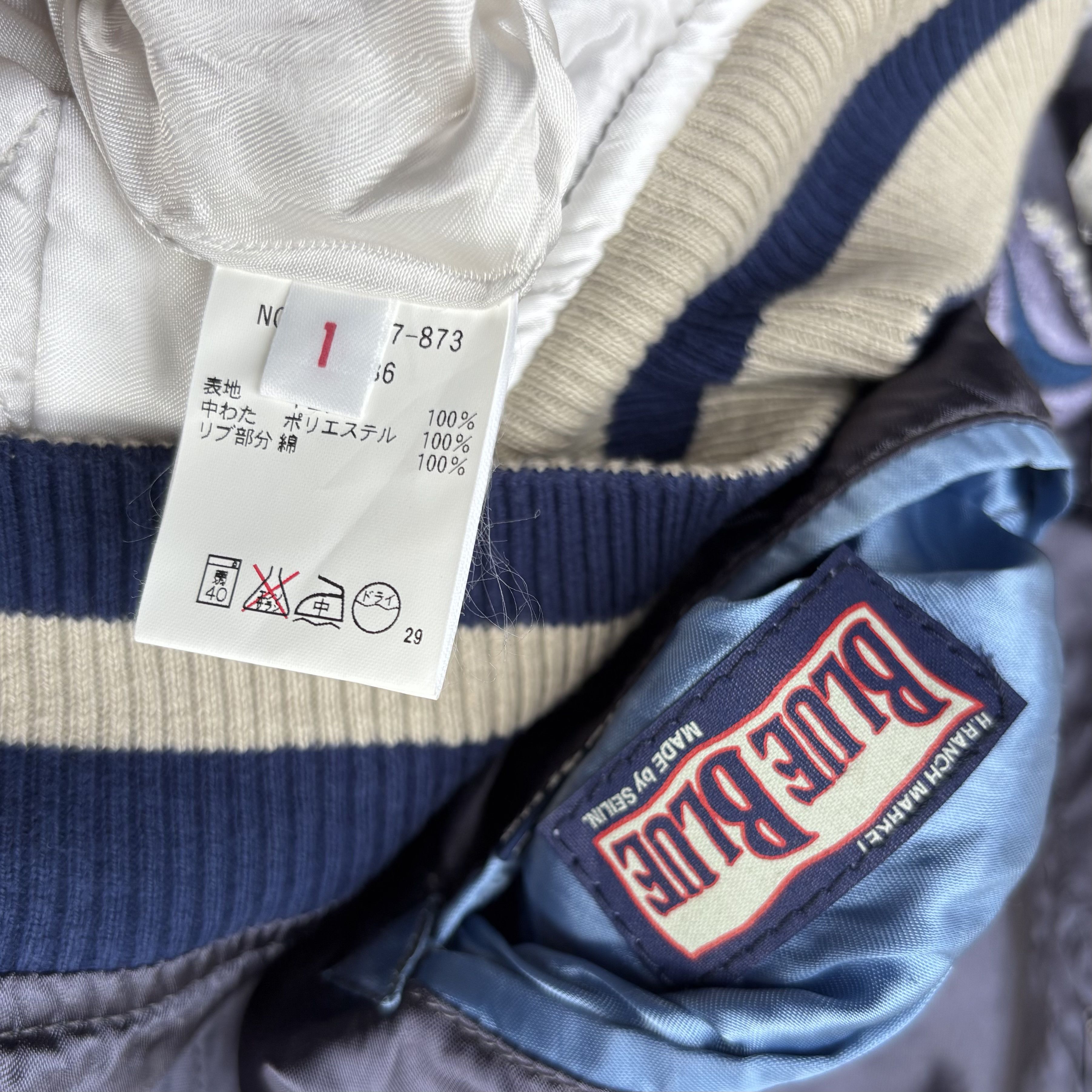 Blue Blue Japan Sukajan Jacket