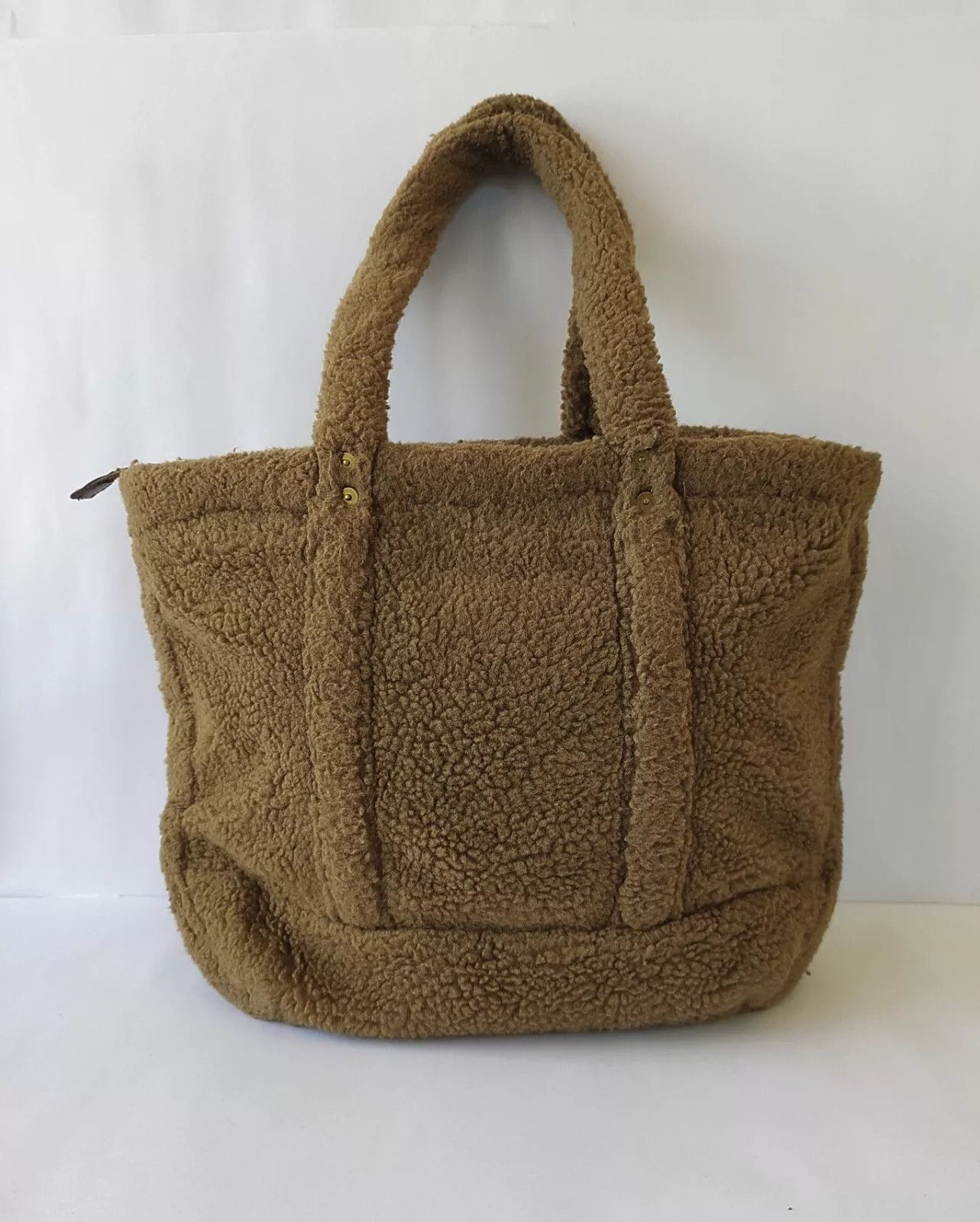 Polo Ralph Lauren Polo Ralph Lauren pony embroidered Fleece tote bag IFD 8020 Size ONE SIZE - 4 Thumbnail