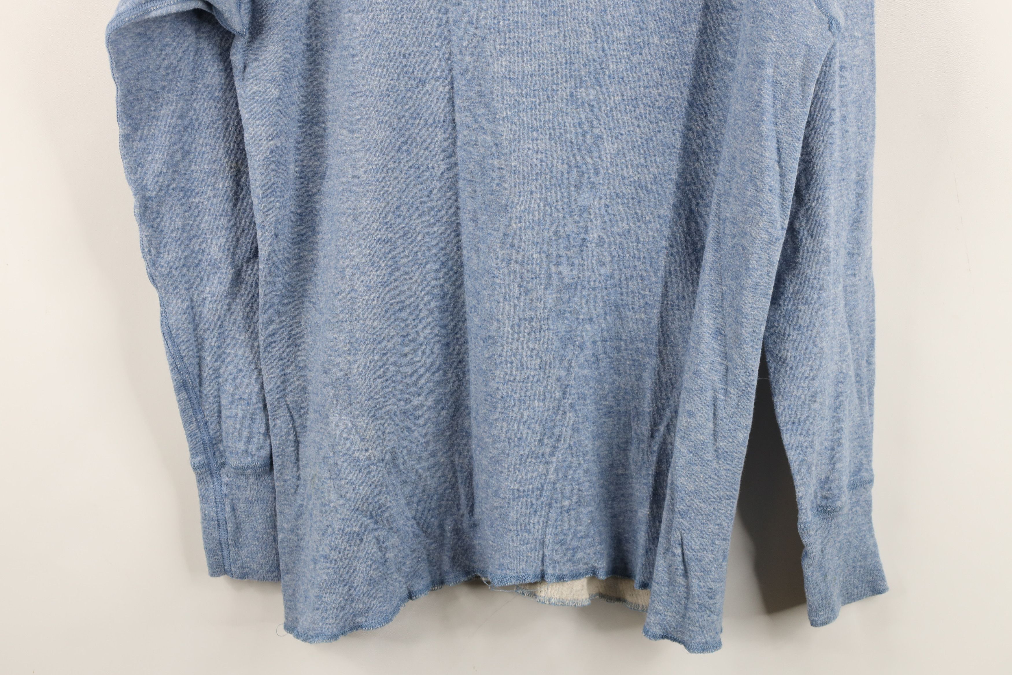 Vintage Vintage 70s Streetwear Double Wall Henley T-Shirt USA Size US L / EU 52-54 / 3 - 13 Thumbnail