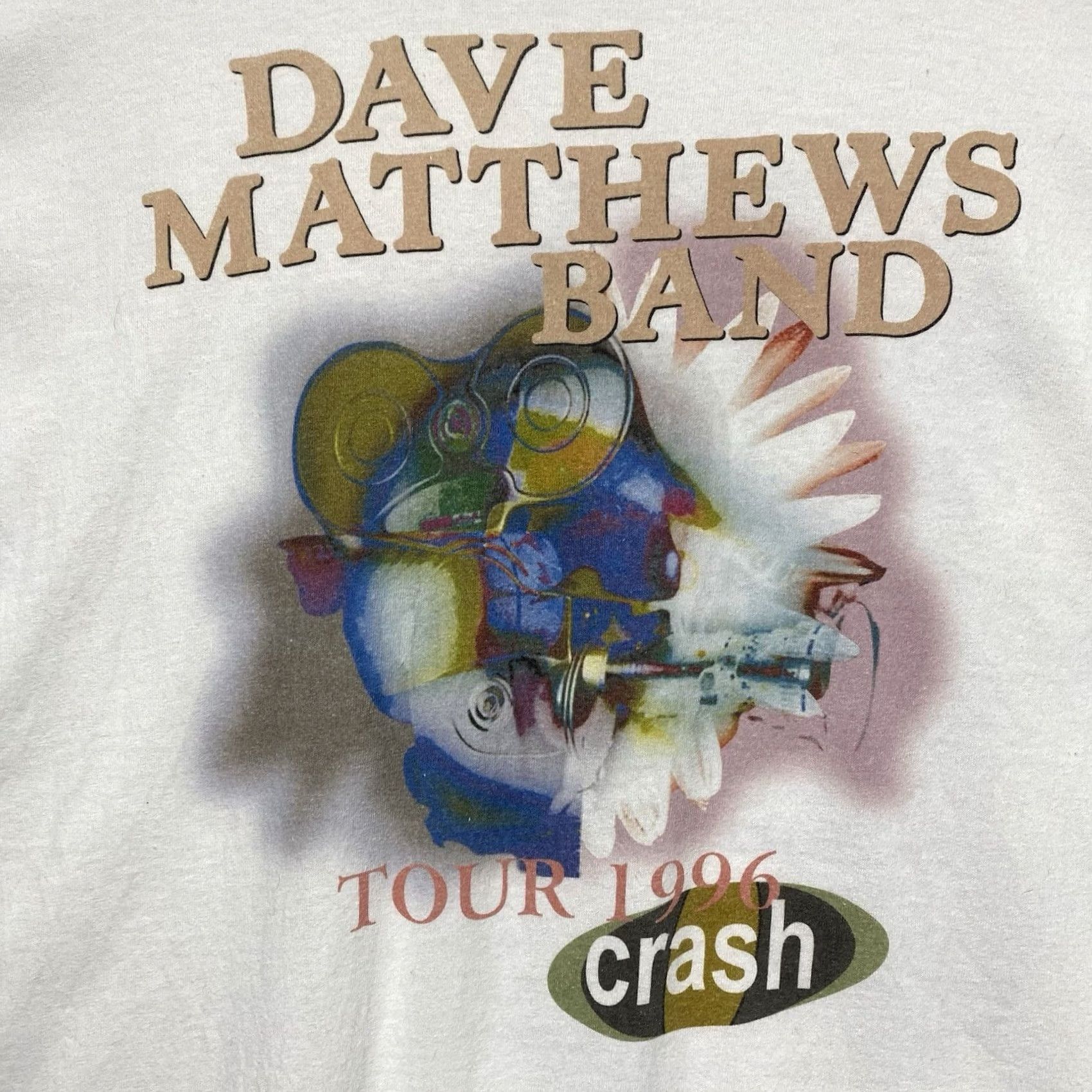 Vintage VINTAGE Dave Matthews Band Crash 96' Tour T-shirt 3XL Men