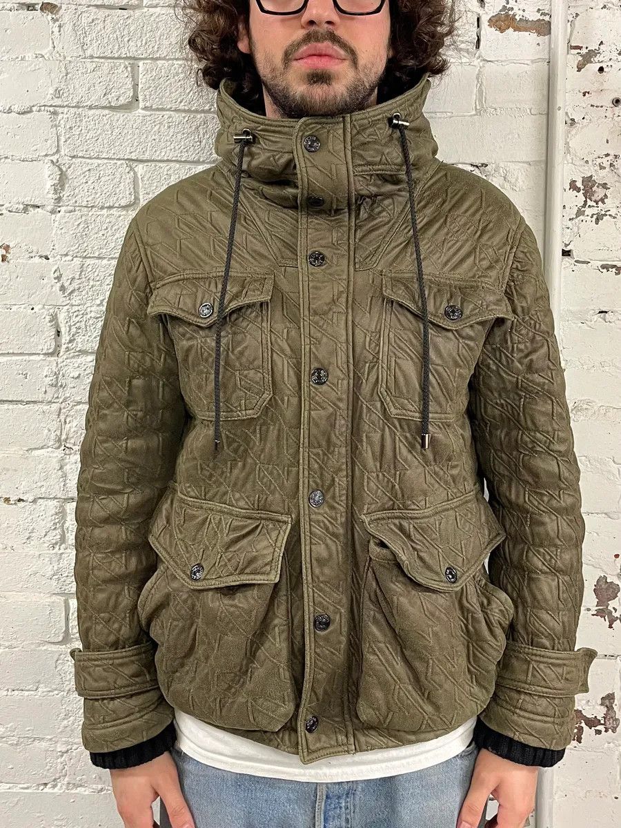 Emporio Armani AW2009 Emporio Armani Utility Cargo Khaki Military Jacket Size US M / EU 48-50 / 2 - 3 Thumbnail