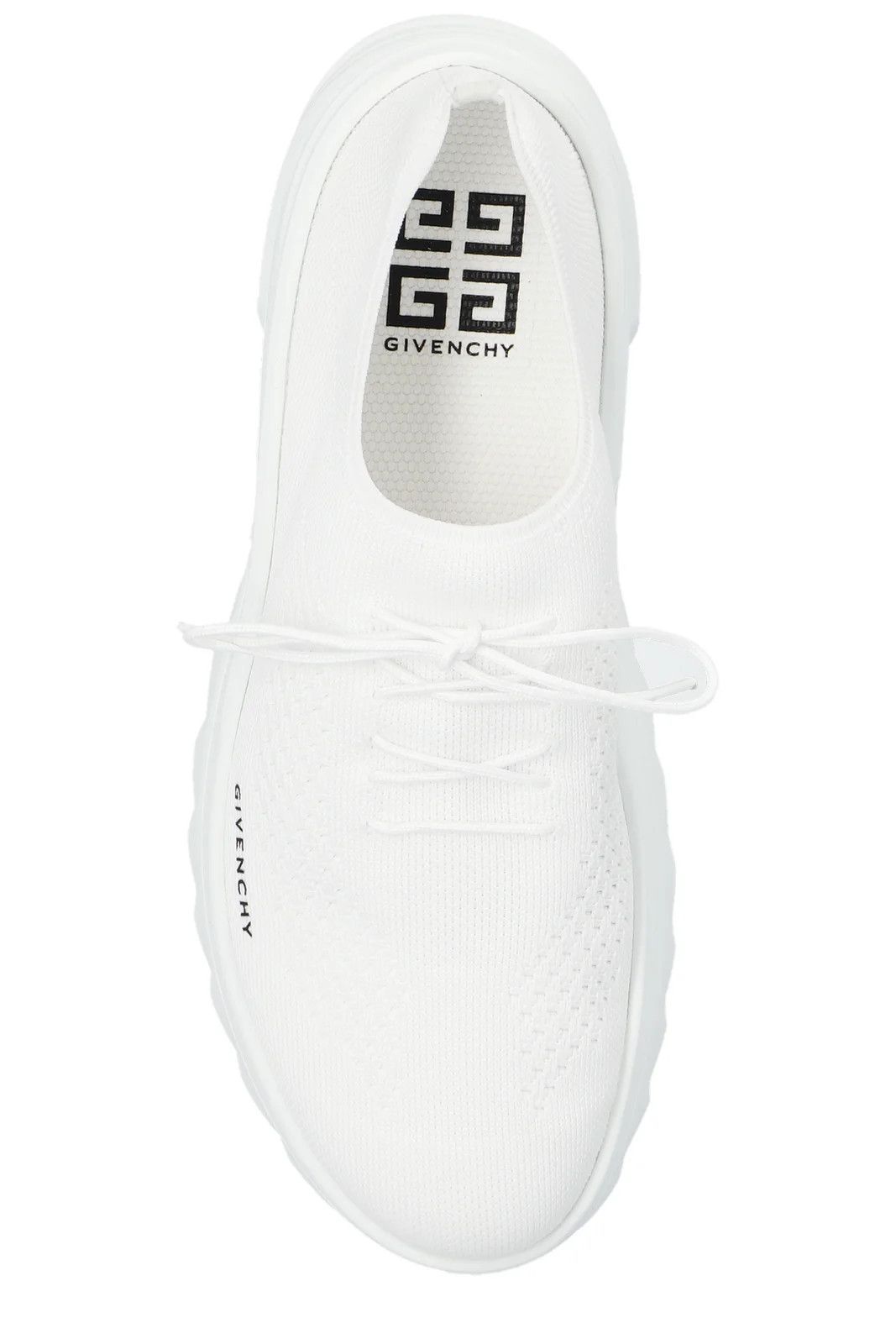 Givenchy o1w1db10525 Marshmallow Wedge Sneakers in White Size US 8 / IT 38 - 4 Thumbnail