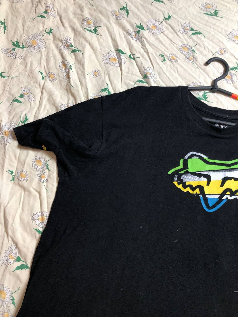 Fox Racing Fox Racing big logo Vintage black T-Shirt crazy Y2K size XL Size US XL / EU 56 / 4 - 11 Thumbnail