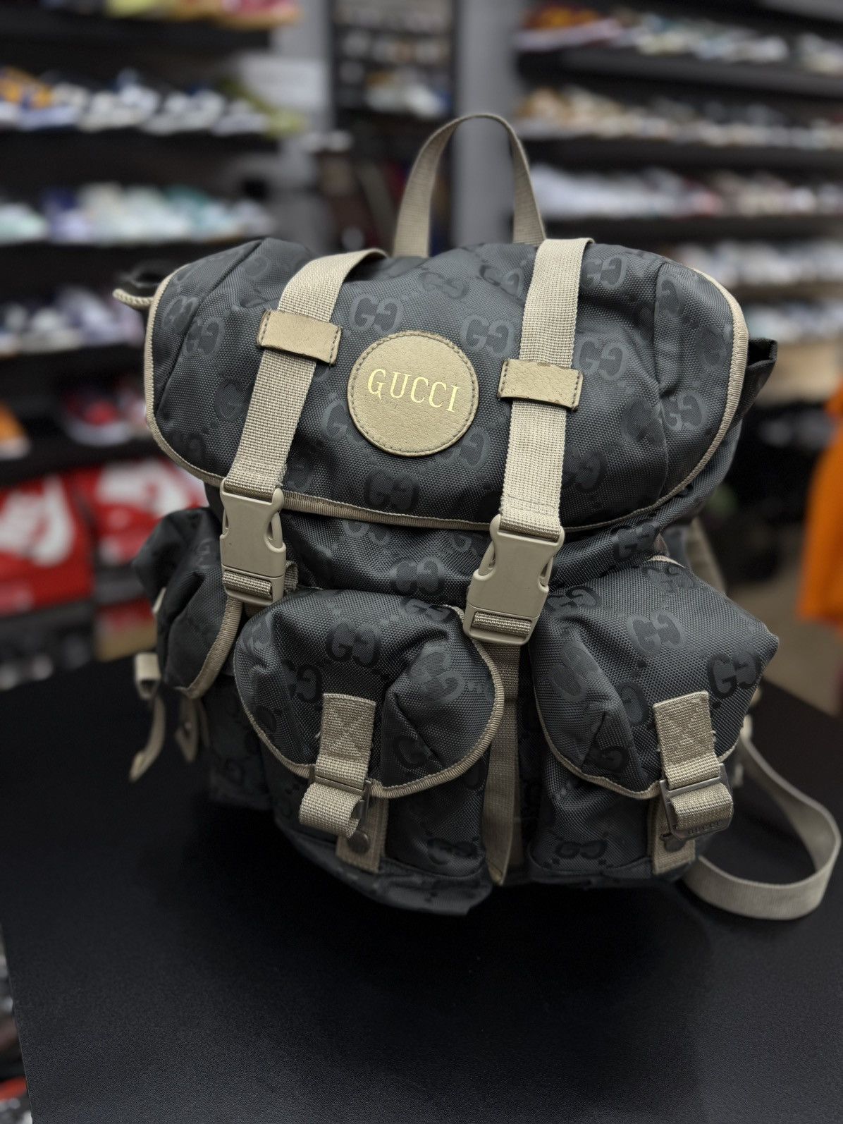 Gucci Gucci Grey Off The Grid Backpack $2220 Retail Size ONE SIZE - 2 Thumbnail