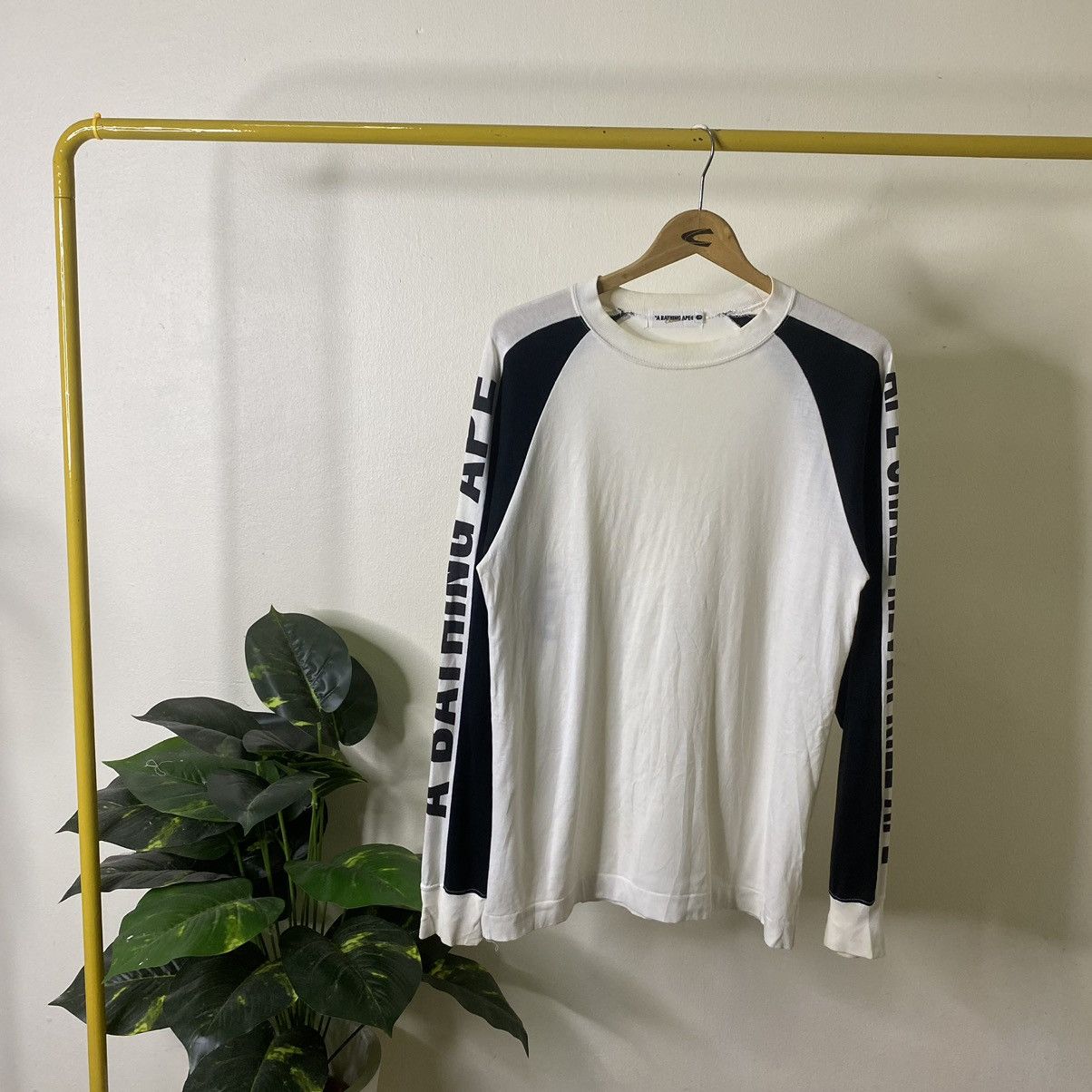 Nigo x BAPE Classic Ape Shall Never Kill Ape LS Tee