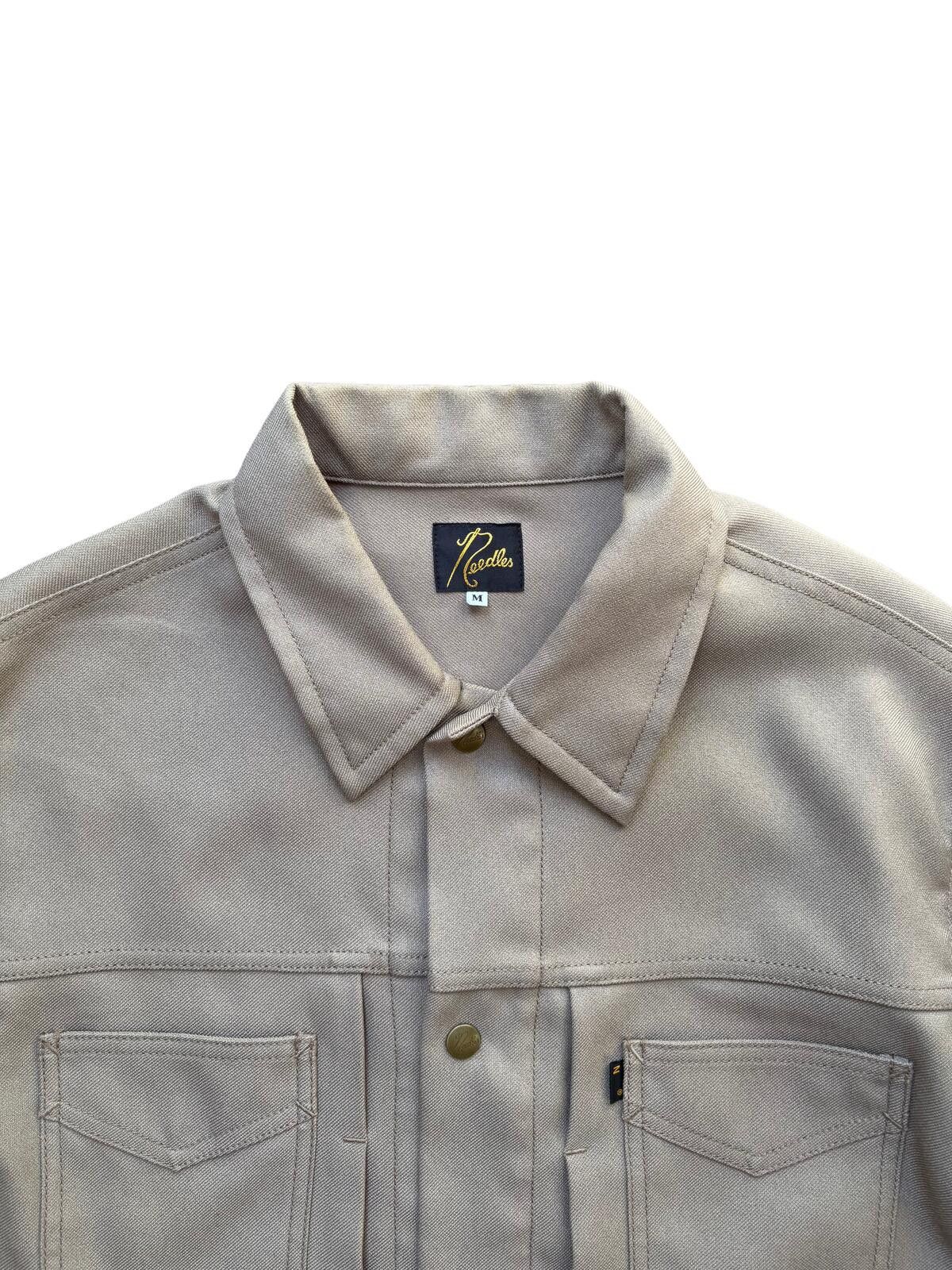 Needles Needles Work Jacket Beige Snap Button Overshirt M Size US M / EU 48-50 / 2 - 3 Thumbnail