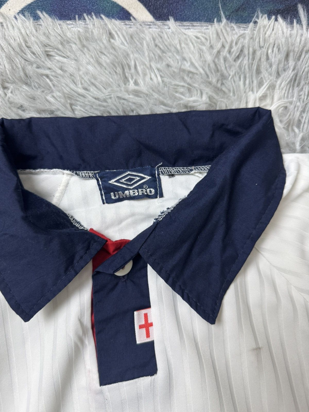 Vintage Vintage England 1998/1999 Size US XL / EU 56 / 4 - 3 Thumbnail