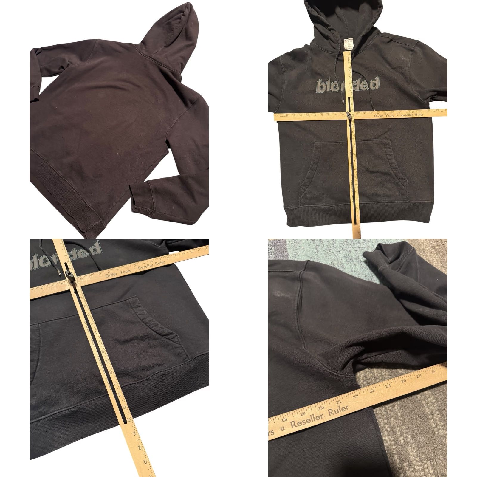 Vintage VINTAGE Blonded 2020 Frank Ocean Hoodie Sweatshirt Mens Large Black Rare Size US L / EU 52-54 / 3 - 9 Thumbnail