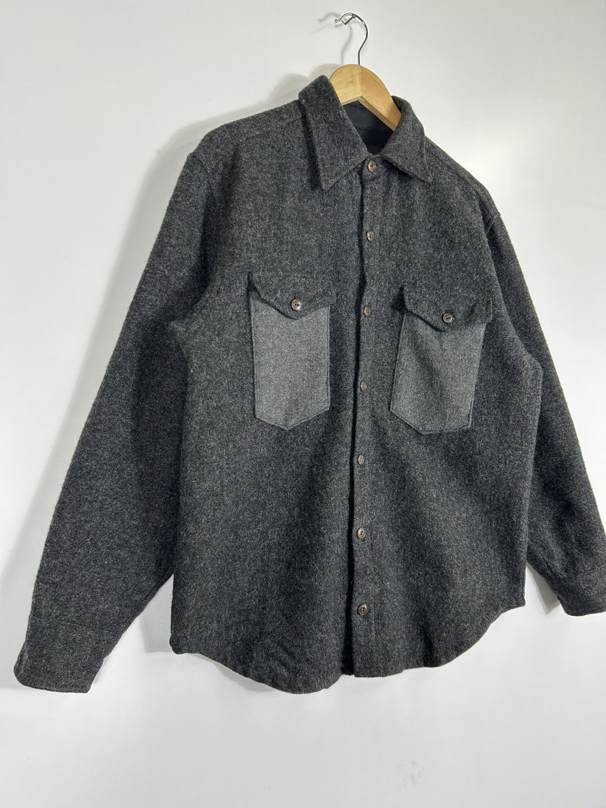 New Zealand Outback ⚡️Vintage Swanndri Wool Button Chore Shirt Jacket Size US M / EU 48-50 / 2 - 2 Thumbnail