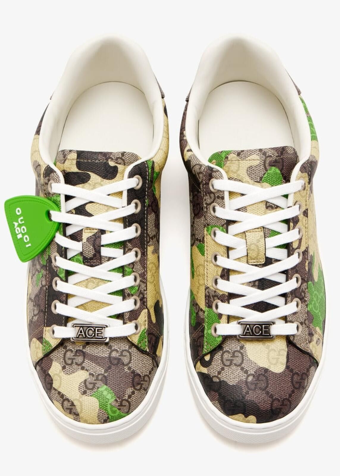 Gucci Gucci Ace Sneaker With Web Size ONE SIZE - 1 Thumbnail