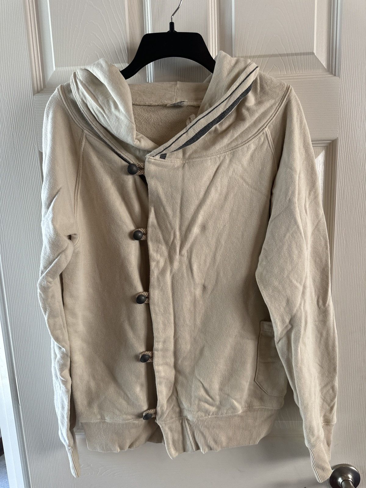 Kapital Kapital asymmetrical naval hoodie Size US M / EU 48-50 / 2 - 1 Thumbnail