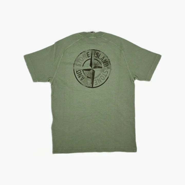 Stone Island Stone Island Sage Green Short Sleeve TShirt -2506 Size US S / EU 44-46 / 1 - 3 Thumbnail