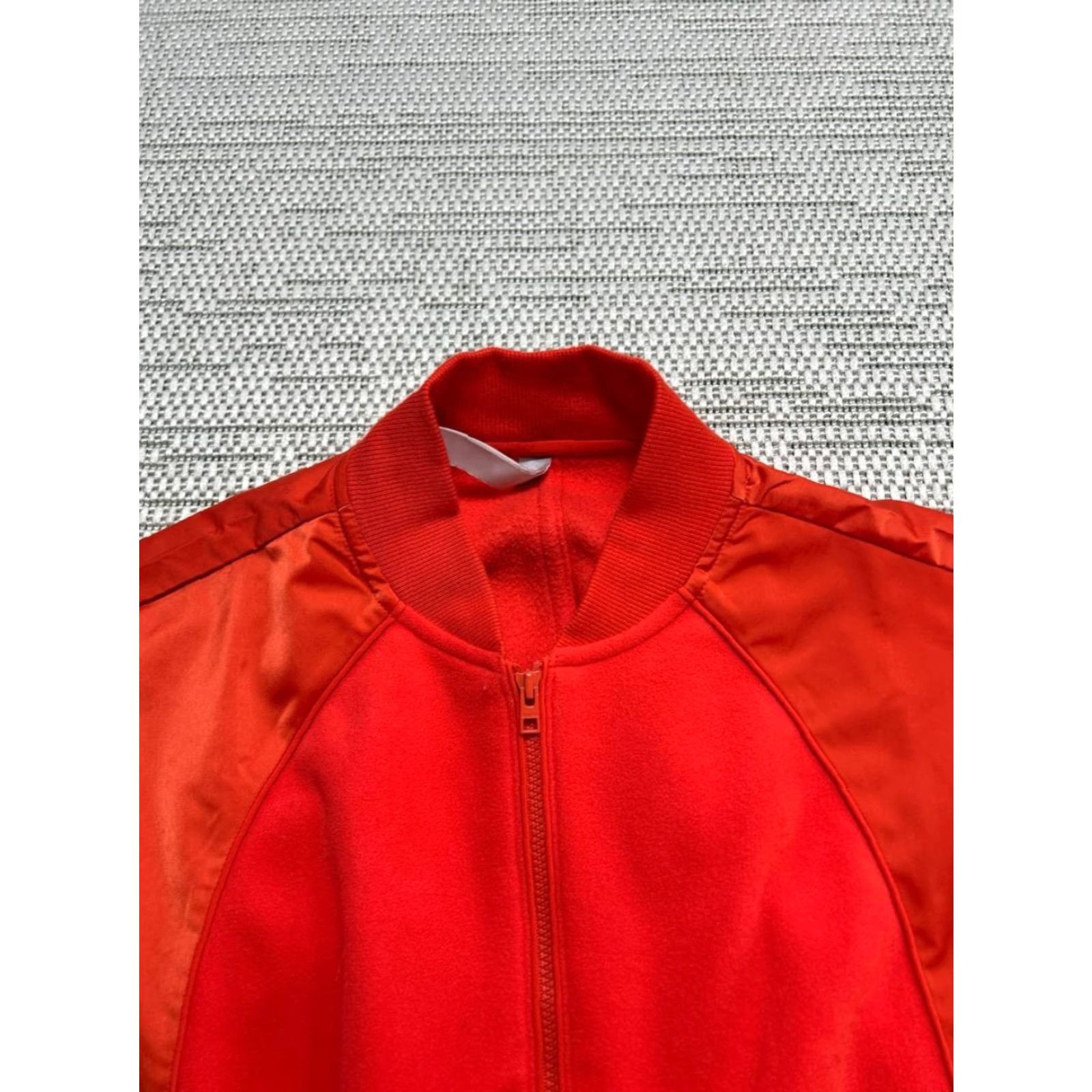 Athleta Athleta Zion Microfleece Full Zip Bomber Jacket Womens Small Orange Relaxed Fit Size S / US 4 / IT 40 - 3 Thumbnail