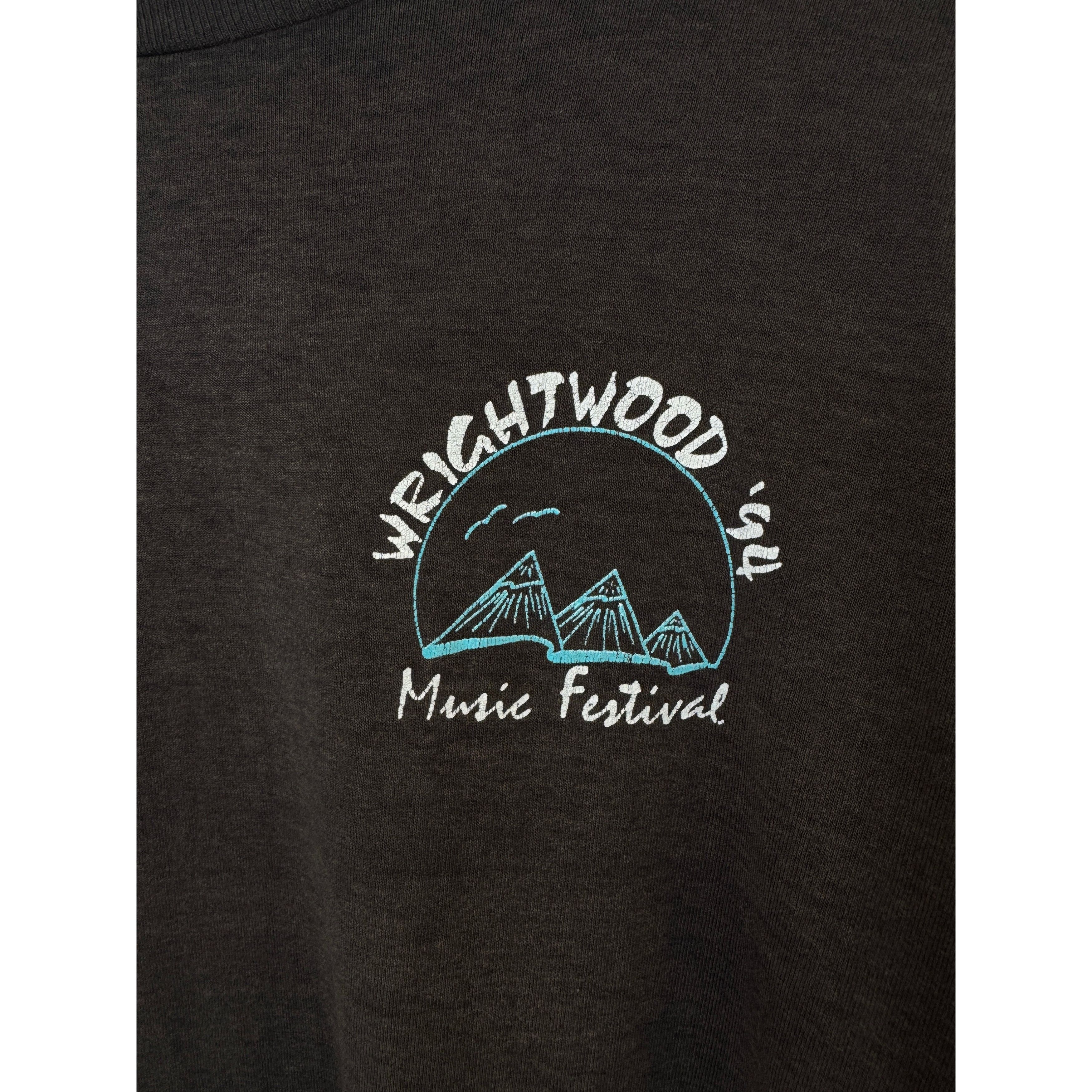 Vintage Wrightwood Music Festival 1994 Tee Size US XL / EU 56 / 4 - 4 Thumbnail