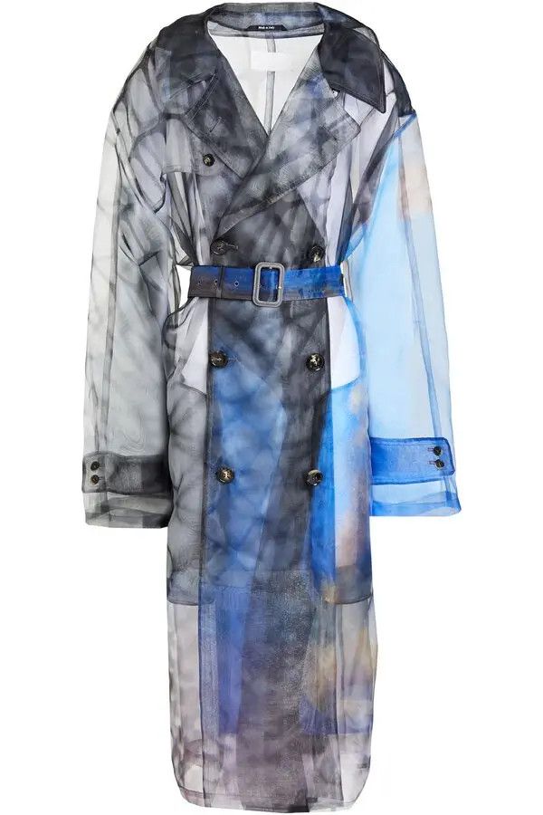 Maison Margiela o1y0625 Pea Coat in Multicolor Size XS / US 0-2 / IT 36-38 - 1 Thumbnail