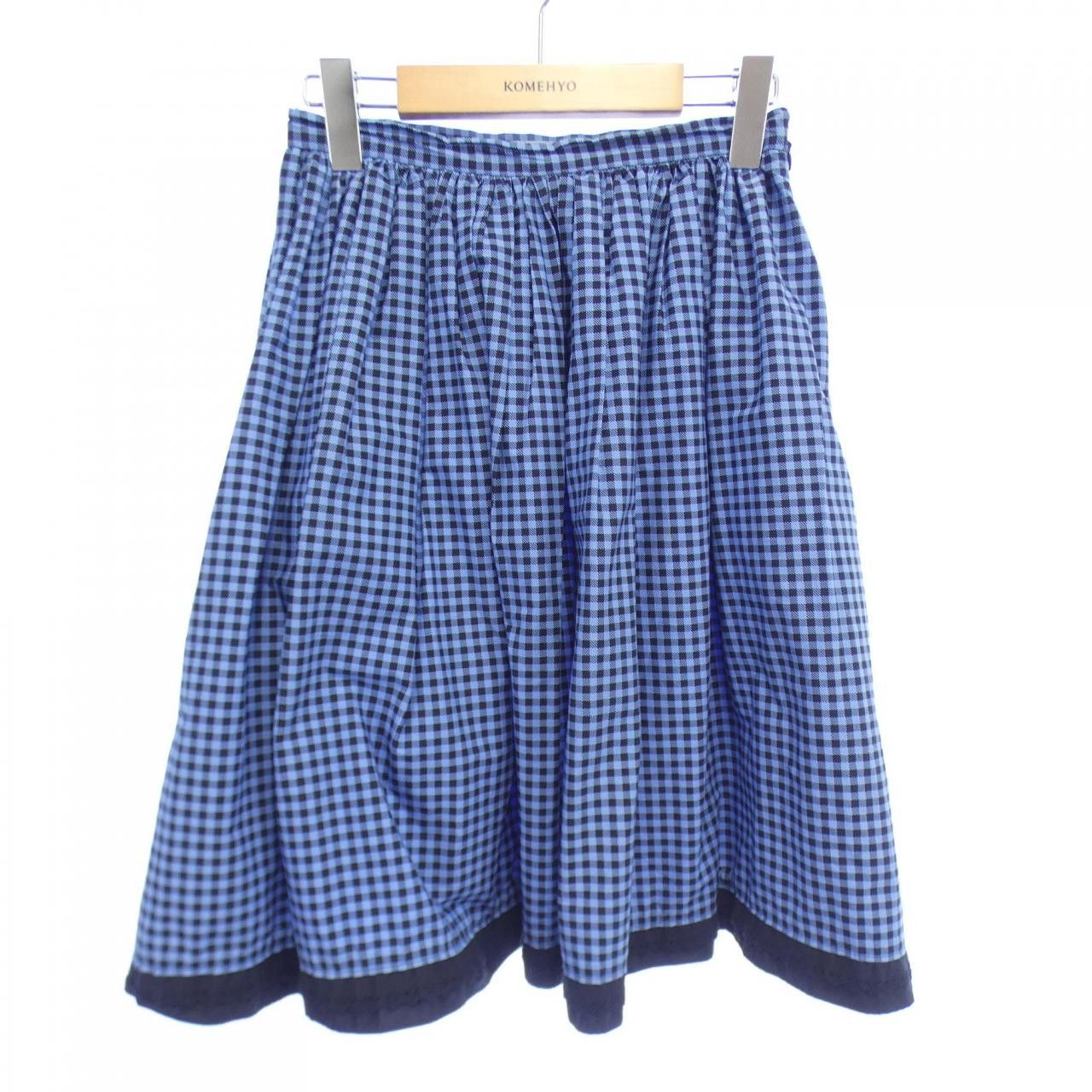 Prada Prada Prada Check Skirt Textile Skirts P157N R181 1Q03 DUTY FREE for USA Size ONE SIZE - 1 Thumbnail