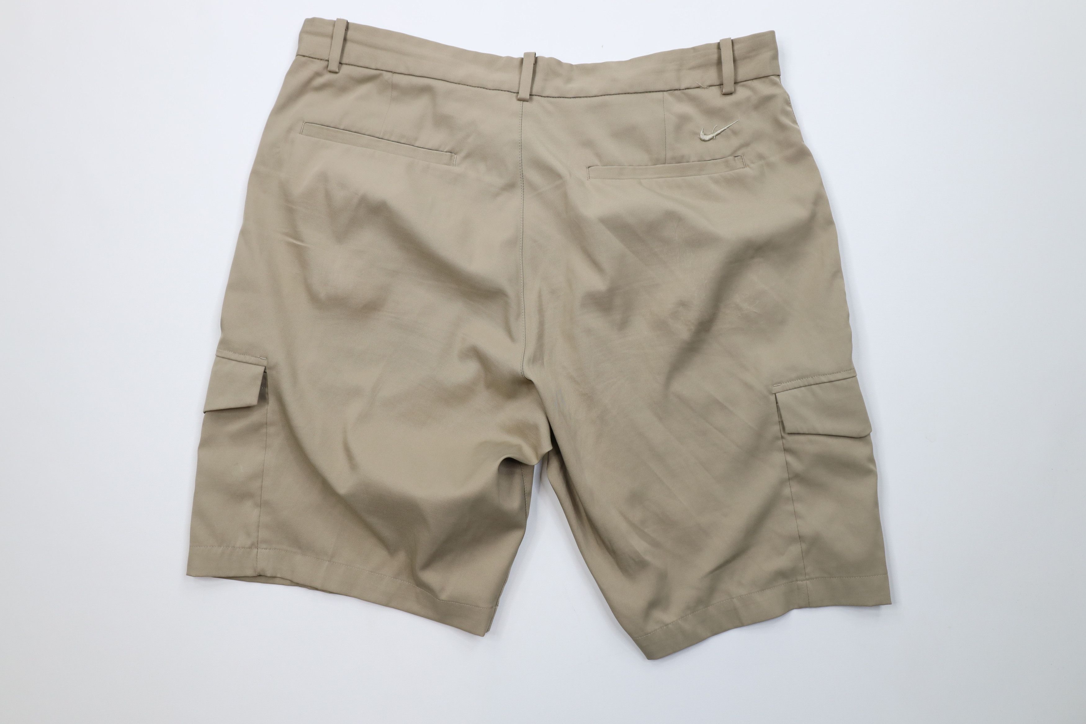 Nike Nike Golf Travis Scott Mini Swoosh Cargo Shorts Beige Size US 34 / EU 50 - 9 Thumbnail