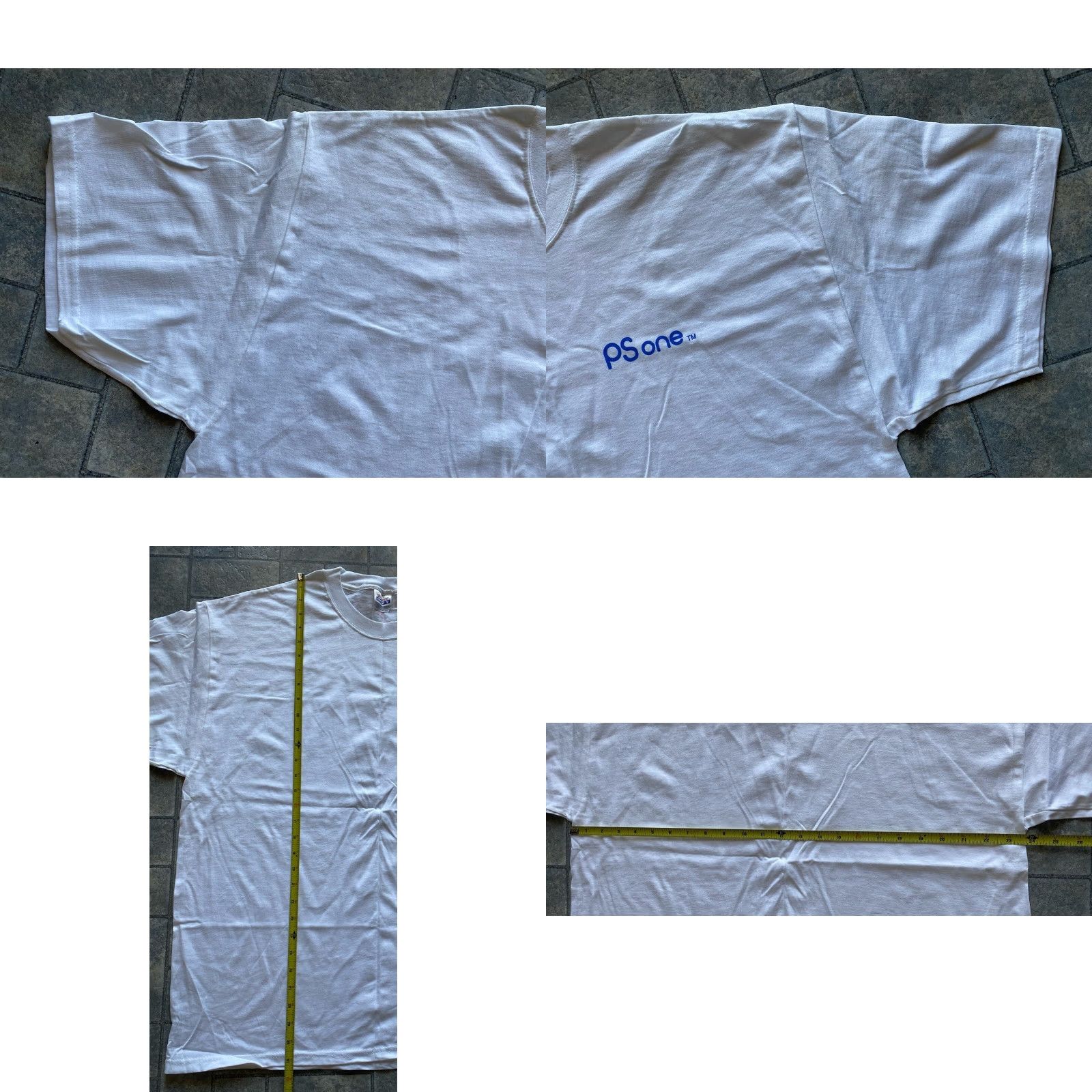 Hanes VINTAGE Hanes PS One Logo T Shirt Men’s XL White Size US XL / EU 56 / 4 - 8 Thumbnail
