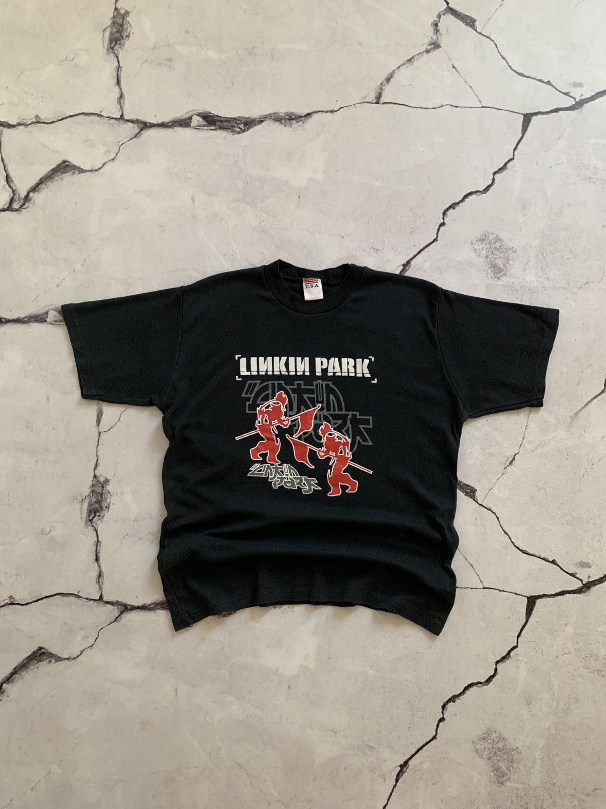 Band Tees Vintage Linkin Park Early 2000s Hybrid Theorhy T-Shirt Size US M / EU 48-50 / 2 - 1 Thumbnail
