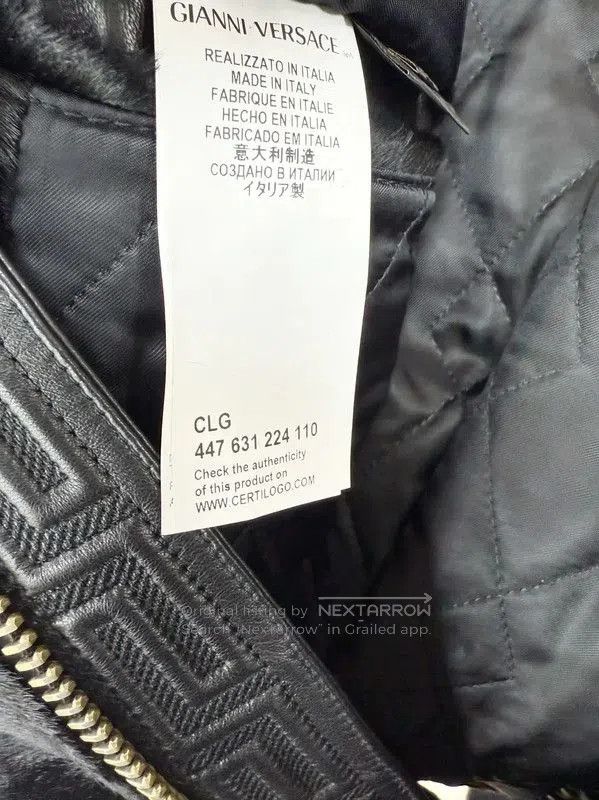 Versace Versace Black Long Sleeve Bomber Jacket . Size US L / EU 52-54 / 3 - 7 Thumbnail
