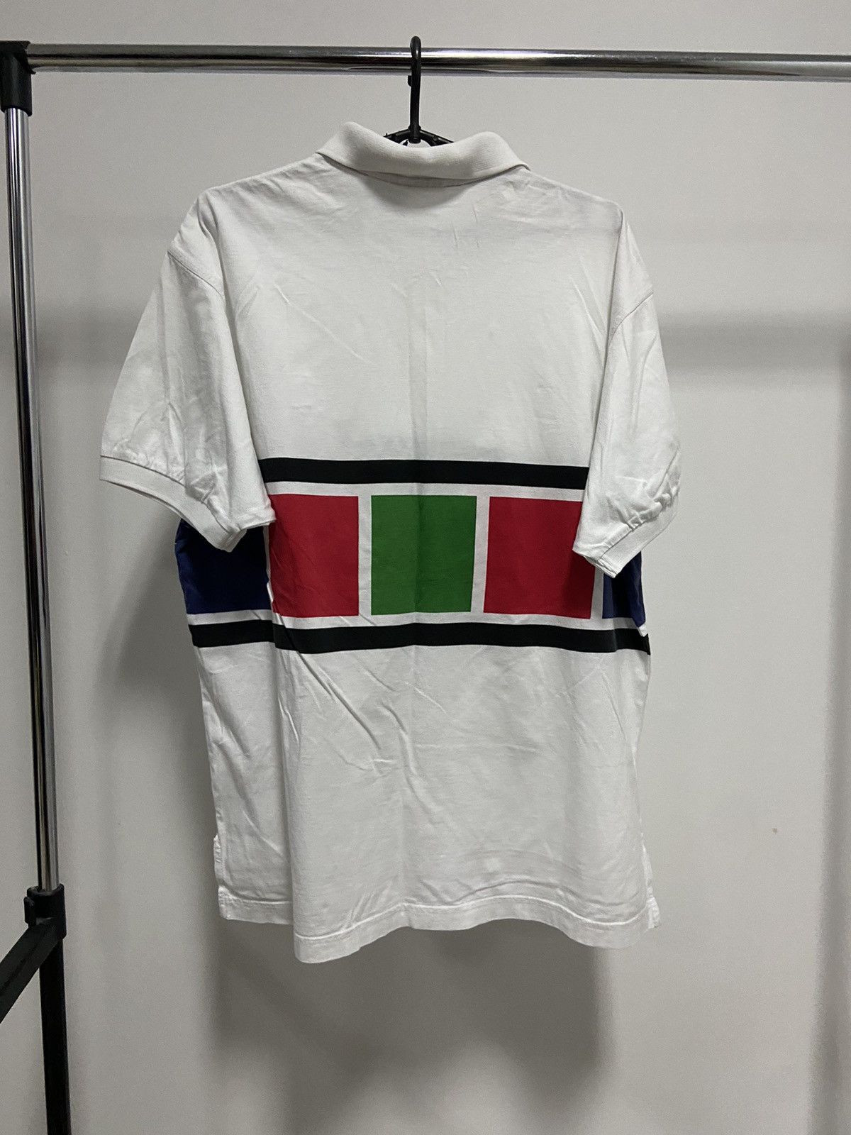 Nike Nike Court Vintage Small logo T Shirt Polo Tennis big print Size US L / EU 52-54 / 3 - 3 Thumbnail
