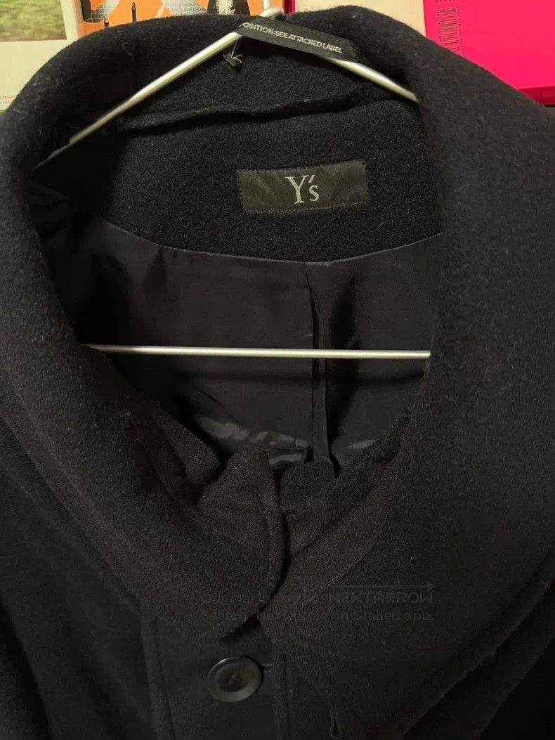 Yohji Yamamoto Y's Navy Wool Coat with Buttons Size US M / EU 48-50 / 2 - 4 Thumbnail