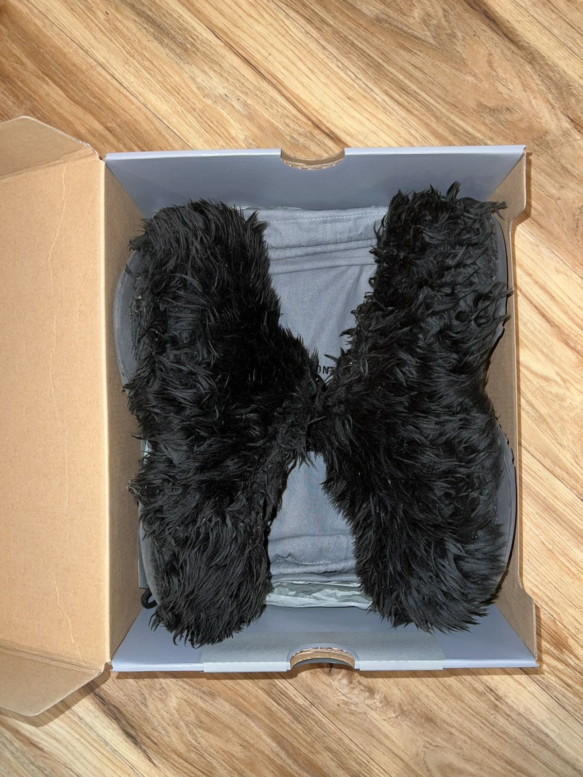 Balenciaga FAUX FUR CROCS MULES | Grailed