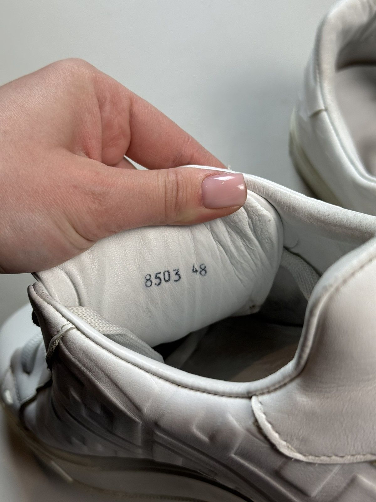 Fendi FF Monogram Leather Low Top Casual Lace Up Sneakers Shoes Size US 14 / EU 47 - 21 Thumbnail