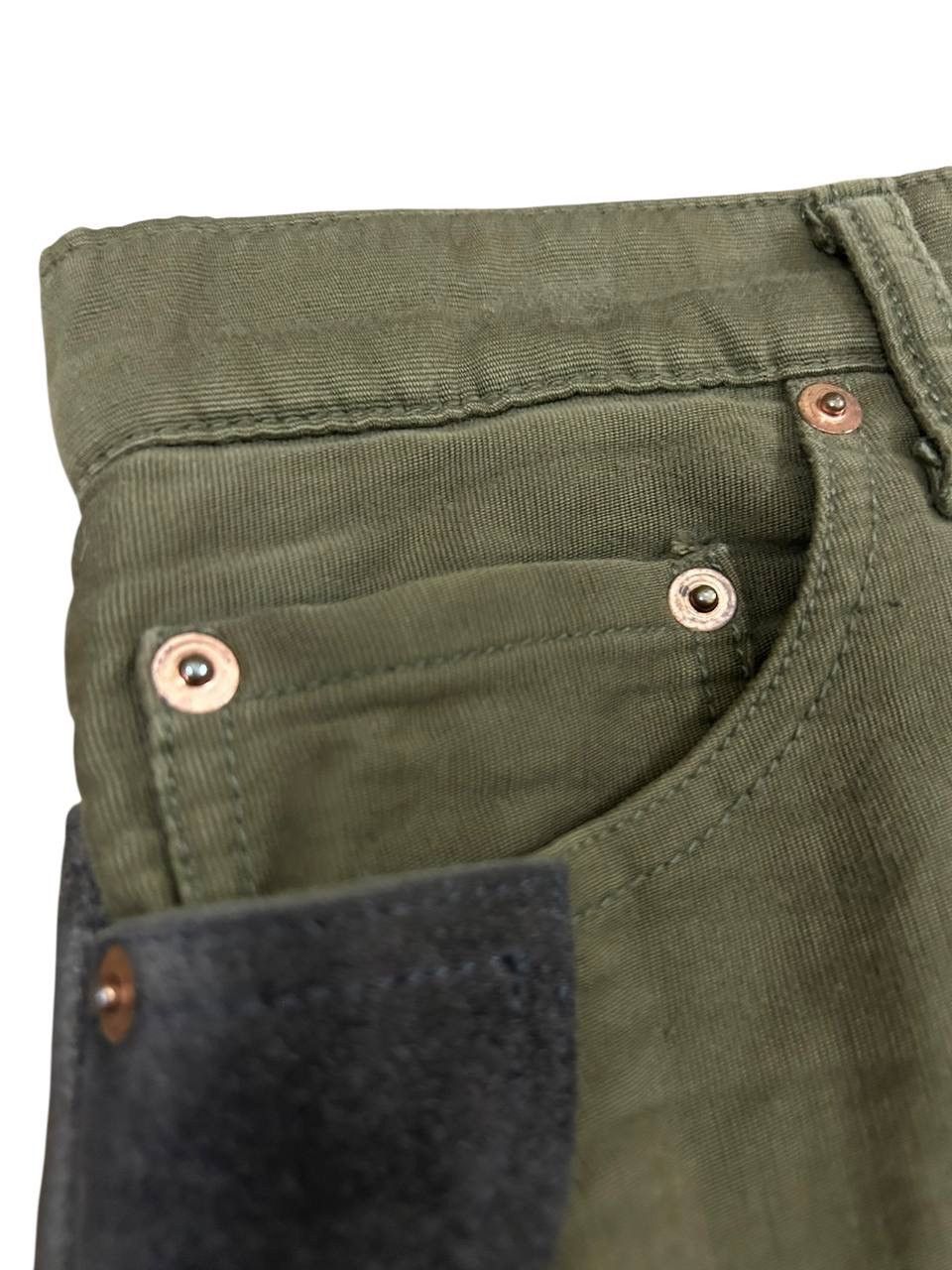 Comme des Garcons Homme Archive A/W 2001 CDG Homme Cowhide Patches Pant Size US 31 - 8 Thumbnail