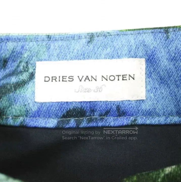 Dries Van Noten Dries Van Noten Floral Pattern Pants Size 35" - 8 Thumbnail