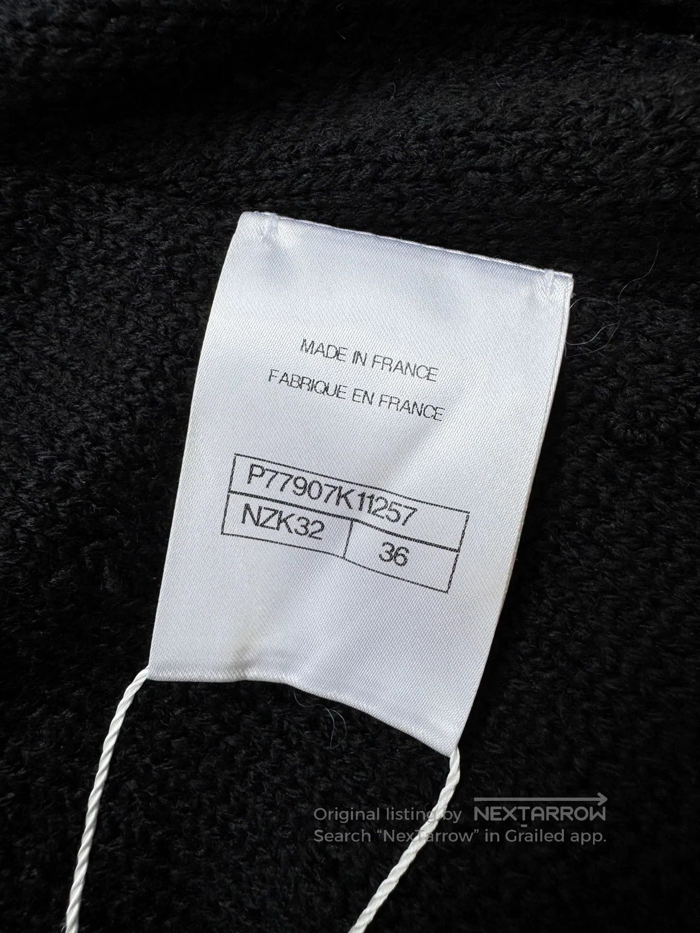 Chanel Chanel Blue Black Wool Mini Skirt. Size US 36 / EU 52 - 5 Thumbnail