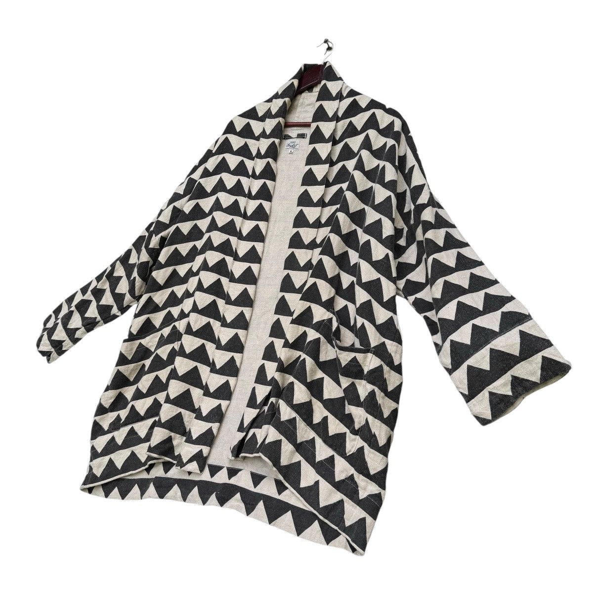 Toyo Enterprises Gold By Toyo Enterprise Mudcloth Boho Cardigan Size US XL / EU 56 / 4 - 3 Thumbnail