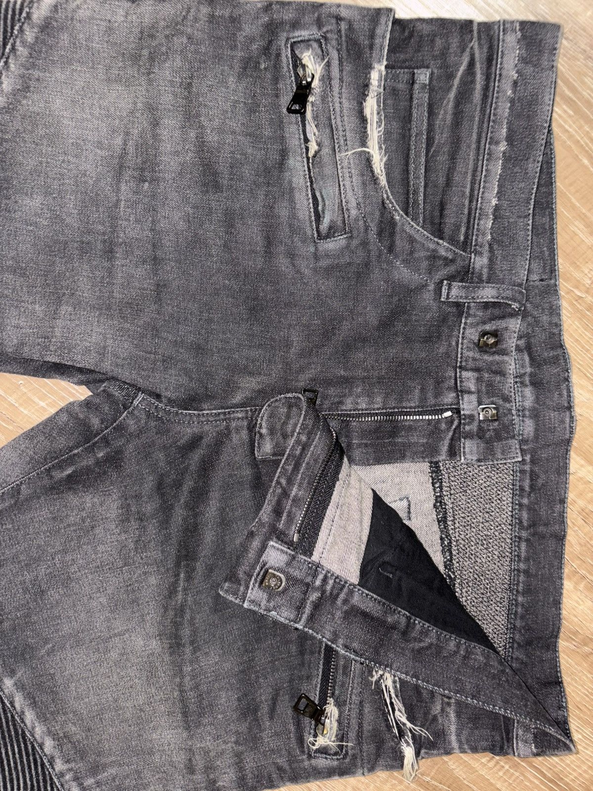 Balmain Balmain biker denim Size US 36 / EU 52 - 3 Thumbnail