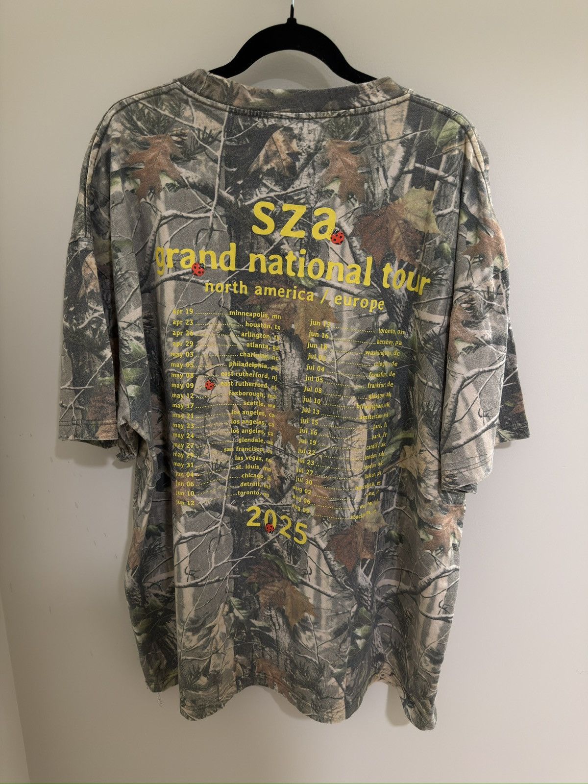 Kendrick Lamar SZA “I LOVE ❤️ SZA” Grand National Tour T-Shirt Size US XXL / EU 58 / 5 - 2 Thumbnail