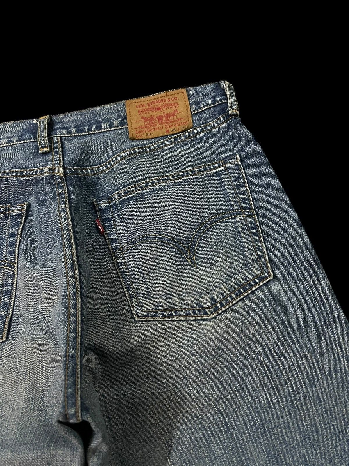 Levi's Vintage Levi’s 502 Mud Wash Jean Very Rare Size US 33 - 16 Thumbnail