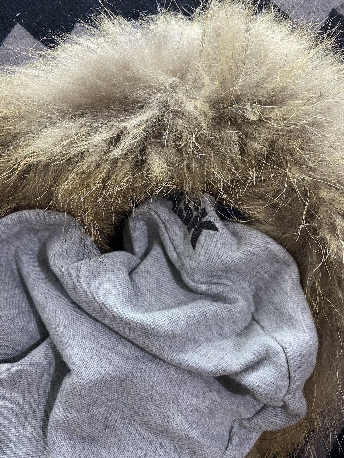 PPFM Vintage ask enquired british culture faux fur hoodie Size US S / EU 44-46 / 1 - 10 Thumbnail