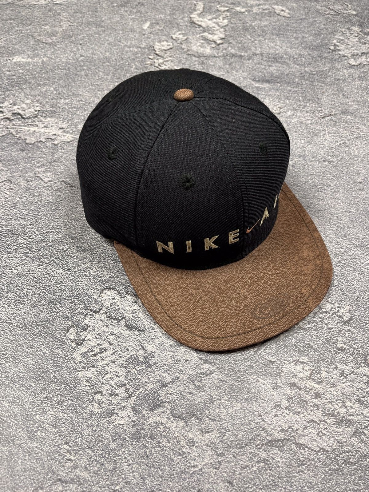 Jordan Brand × Nike × Vintage Vintage Nike Air 90s Very Rare Hat Cap Size ONE SIZE - 2 Thumbnail