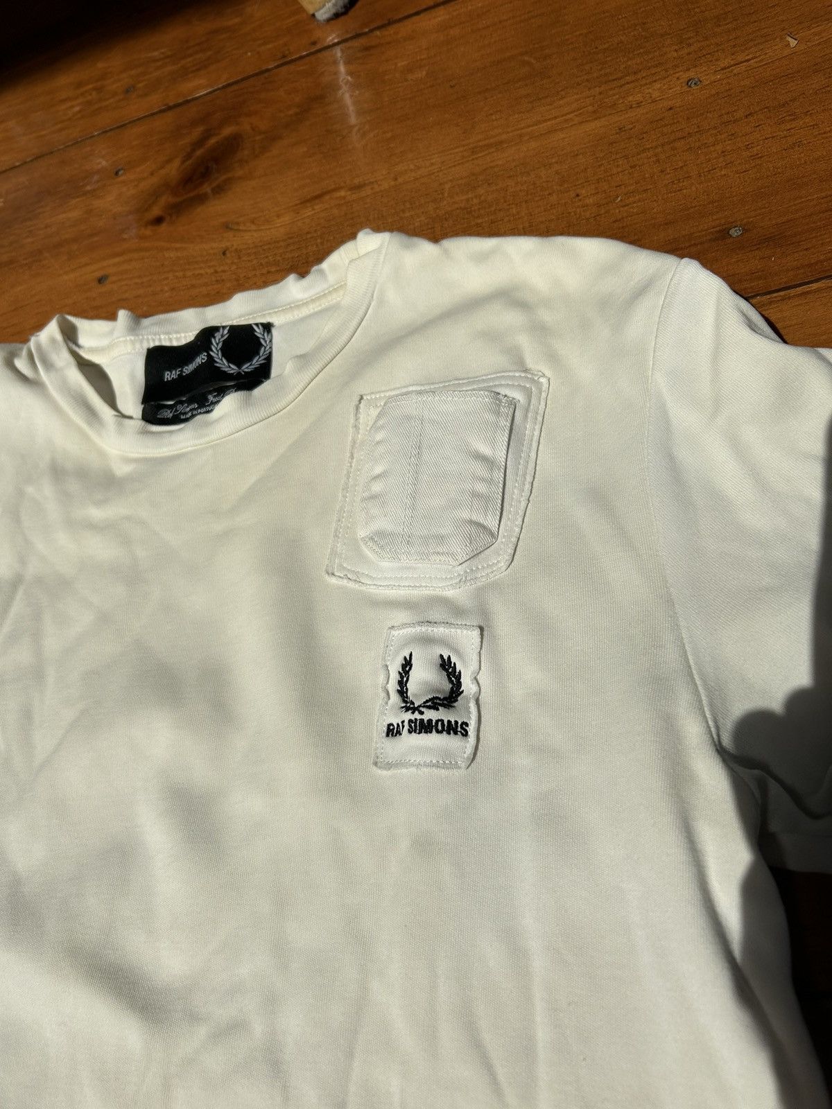 Fred Perry × Raf by Raf Simons Raf Simons x Fred Perry Pocket Tee Size US M / EU 48-50 / 2 - 2 Thumbnail
